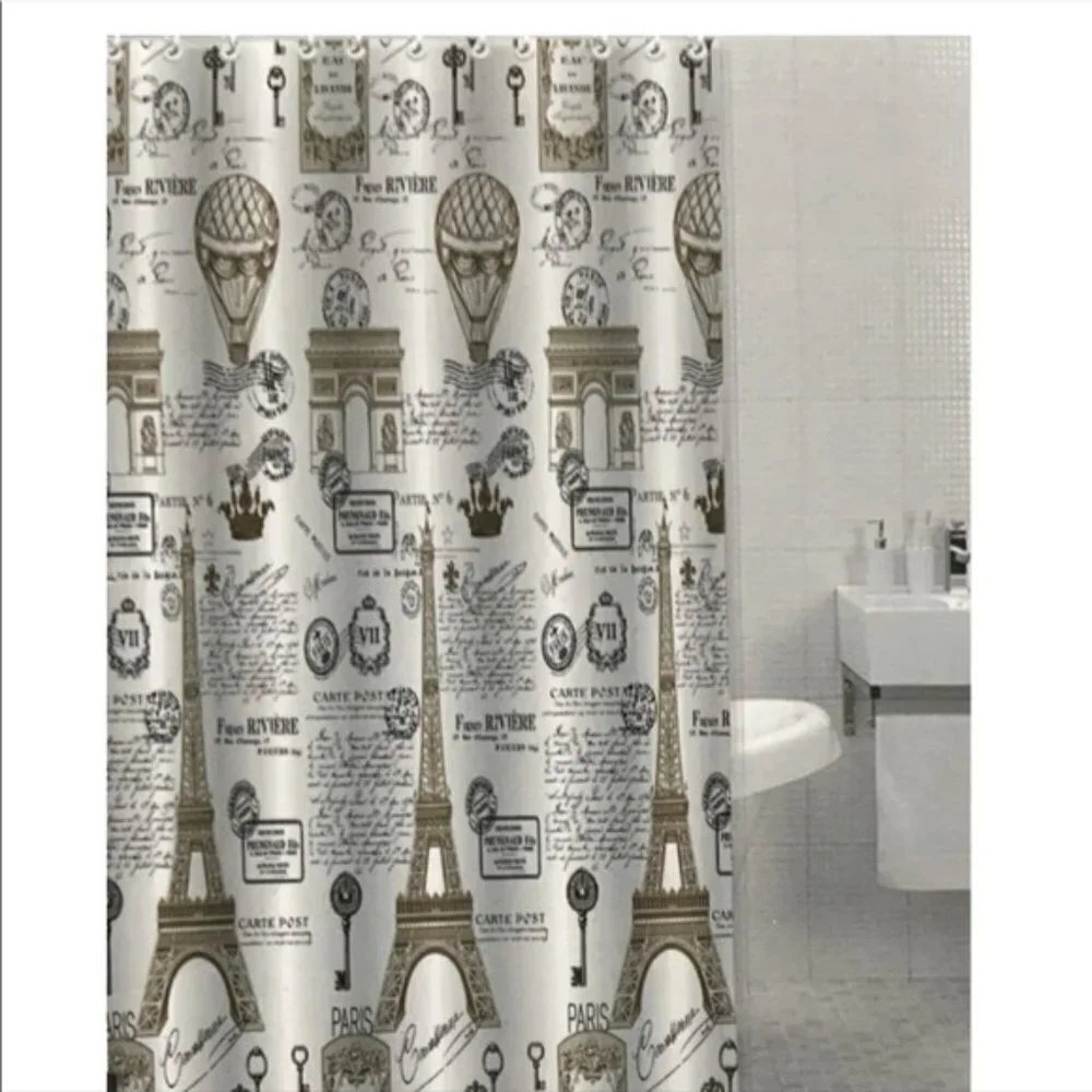 Paris Toothbrush Holder Arc de Triomphe Parisian French Ceramic Decor White Gold